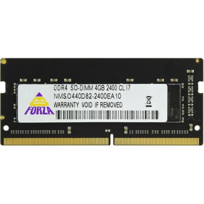 ������ ��� �������� Neo Forza SO-DIMM DDR4 DIMM 4 �� PC4-19200 (DDR4 2400 ���) (NMSO440D82-2400EA10)