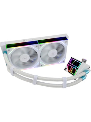 ������� �������� ���������� Thermalright Frozen Infinity 240 White / 2x120mm ARGB PWM Fans / TRFI240W