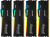 ������ ����������� Kingston 64GB 5200MT/s DDR5 CL40 DIMM (Kit of 4) FURY Beast RGB XMP (KF552C40BBAK4-64)