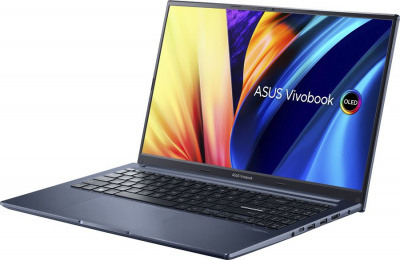  Asus VivoBook 15X OLED M1503IA-L1018 Blue AMD Ryzen 5-4600H/8G/512G SSD/15,6" FHD OLED/AMD Radeon Graphics/WiFi/BT/DOS