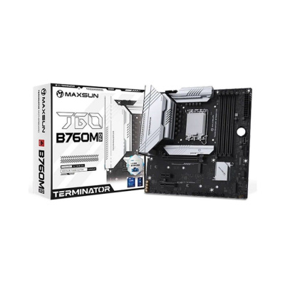 ����������� ����� Maxsun Terminator B760M D5 WIFI 6E, LGA 1700, Intel B760, mATX, ret