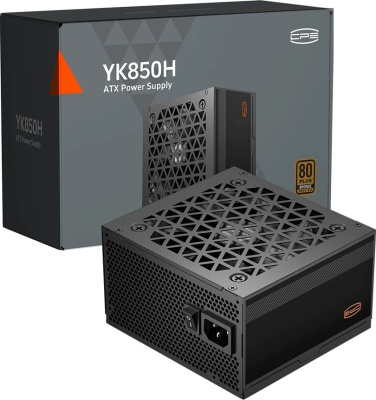 ���� ������� �� PCcooler P3-YK850H-B1H 850W, 80+ Bronze, ������, retail