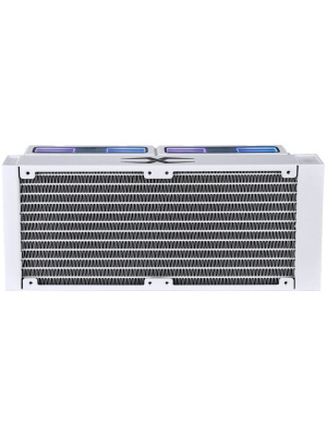 ������� �������� ���������� 1STPLAYER X-240 White / 2x120mm, ARGB, IPS display / X-240-WH