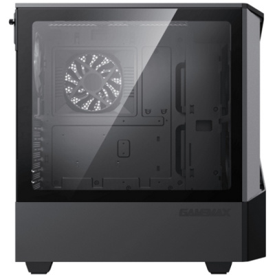  GameMax Contac COC BG ATX case, black/grey, w/o PSU