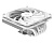  ID-COOLING IS-67-XT WHITE LGA1700/115X/AM5/AM4   67mm (TDP 150W, PWM, 6 . +  , FAN 120mm, ) BOX