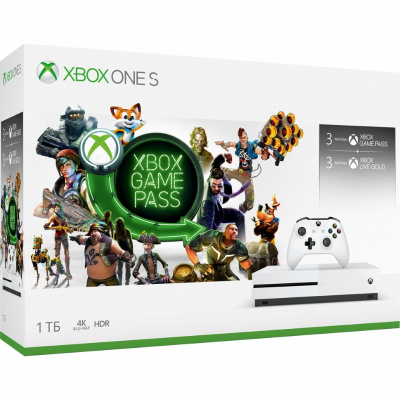   Xbox One S 1  +    3  + Xbox LIVE:   3  (234-00357)