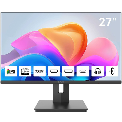 ������� 27" Aiwa MQ275A IPS, 2560x1440, 4 ms, 100Hz, Black