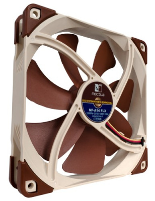 Noctua NF-A14 FLX (NF-A14 FLX) - 140mm 1 �e�������� ��� �������, 1200 ��/���, 19.2 ��, 3-pin