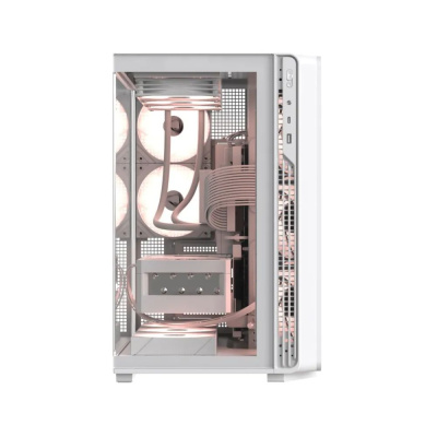 ����������� ������ Formula V Line Crystal Z7 PA White, ATX, TYPE-C*1, USB3.0*1, Front+Side Glass, SIDE 3x PERFORMANCE ARGB, REAR 2x PERFORMANCE ARGB