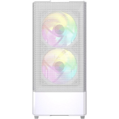 ������ Powercase Mistral AY3W ARGB, Tempered Glass, 2x 140mm +1x 120mm ARGB Fans, �����, ATX  (CMAYW-A3)