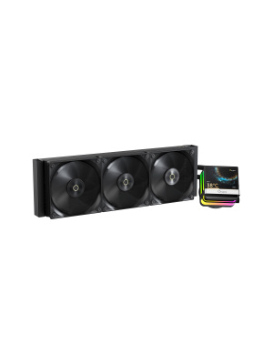 ������� �������� ���������� Ocypus Sigma L36 PRO BK, 360mm, LCD Pump, 3x120mm FDB fans, LGA115X/1200/1700/18XX, AM4/AM5