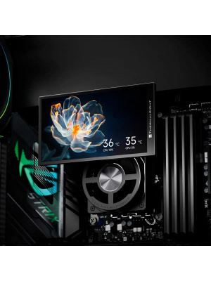 ������� �������� ���������� Thermalright Dynamic Vision Pro 360 ARGB Black / 3x120mm ARGB PWM Fans / TRDVP360AB
