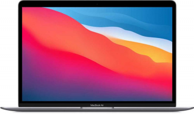  Apple MacBook Air A2337, 13.3" (2560x1600) Retina IPS/Apple M1/8/256 SSD/M1 7-core GPU/MacOS/  [MGN63LL/A]