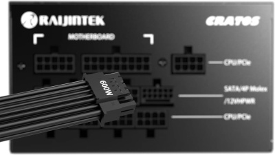 ���� ������� 1000W Raijintek CRATOS, 80+ Gold, APFC, black (0R30B00005)