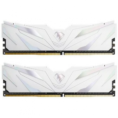 ����������� ������ 16Gb (8Gbx2) Netac Shadow II NTSWD4P32DP-16W, DDR4, DIMM, PC25600, 3200Mhz, C16 White, � ����������