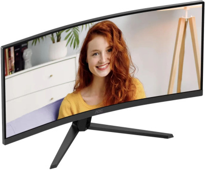 ������� AOC 34" CU34B3E 1500R, VA UWQHD, 1/4ms, 120Hz, ������