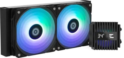 ������� �������� ���������� Zalman Alpha2 A24 ARGB Soc-AM5/AM4/1151/1200/1700 ������ 4-pin 18-37dB Al+Cu LCD 2000gr Ret (ALPHA2 A24 BLACK)