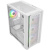 ������ Powercase ByteFlow Micro White, Tempered Glass, 4� 120mm ARGB fans, ARGB HUB, �����, mATX  (CAMBFW-A4)