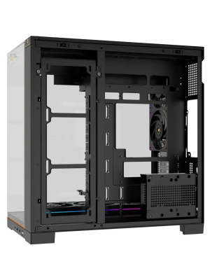 ������ Thermalright TR-A70 Vision FanUB / Black / TG / TL-UB36R+TL-UB24 PWM Fans / 9.16'' LCD screen / USB TYPE-C / ATX  / TRA70VFUBB