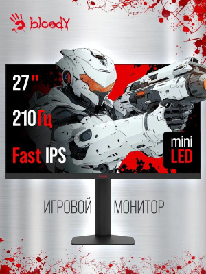 ������� Bloody 27" MN1X IPS LED 2160x1440 210Hz 1ms ������