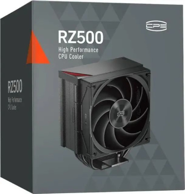 ����� ��� ����������  PcCooler RZ500 BK Soc-AM5/AM4/1151/1200/1700 ������ 4-pin 32dB Al+Cu 250W Ret (RZ500-BKNWNX-GL)
