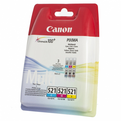 ����� ������� ���������� Canon CLI-521 Multipack (C/M/Y)