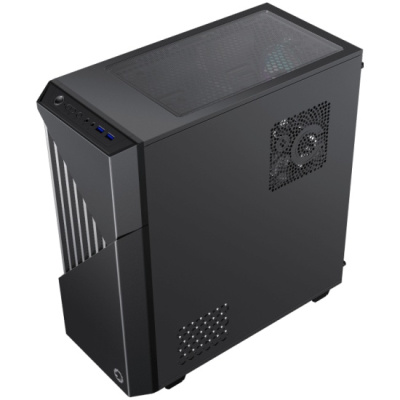  GameMax Contac COC BG ATX case, black/grey, w/o PSU