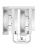 ����� ��� ���������� PCCooler RT620Pro TC ARGB WH (265W, 4-pin PWM, 157.5mm, Al/Cu, 6x6mm, 2x120mm, 73.32CFM, 34.9dBA, 2200RPM, S: 1851/1700/1200/115X, AM5/AM4, white)