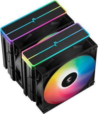 ����� ��� ���������� DeepCool AG620 BK ARGB V2, ������, 120��, Ret