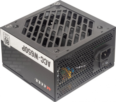 ���� ������� Accord ATX 650W ACC-W650P 80 PLUS WHITE (20+4pin) 120mm fan 6xSATA RTL