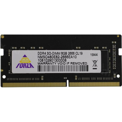 ������ ��� �������� Neo Forza SO-DIMM DDR4 DIMM 8 �� PC4-21300 (DDR4 2666 ���) (NMSO480E82-2666EA10)