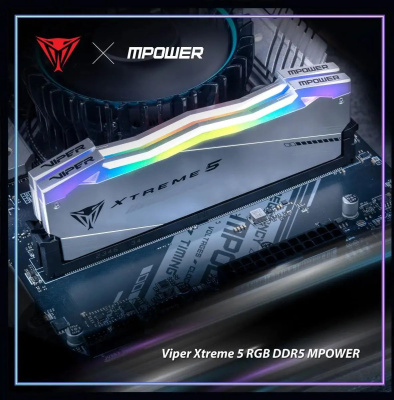 ������ DDR5 2x24GB 6400MHz Patriot PVXR548G64C32KM Viper Xtreme 5 RGB RTL 