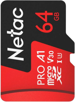 ���� ����� microSDXC 64GB Netac P500 Ultra w/o adapter