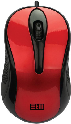 ���� ��������� USB STM 102CR �����/ ������� STM USB WIRED MOUSE STM 102CR black/ red