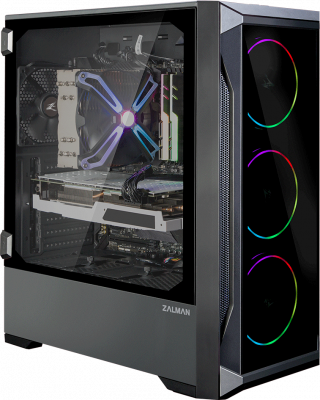  Zalman Z8 TG Black