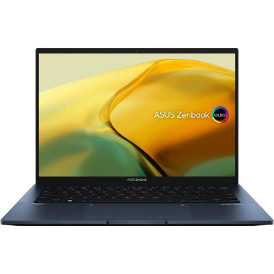 ������� ASUS Zenbook 14 UX3402VA-KP696, 14" (2560x1600) IPS/Intel Core i5-13500H/16 �� LPDDR5/512 �� SSD/Intel Iris Xe Graphics/��� �������, ����� (90NB10G1-M014W0)