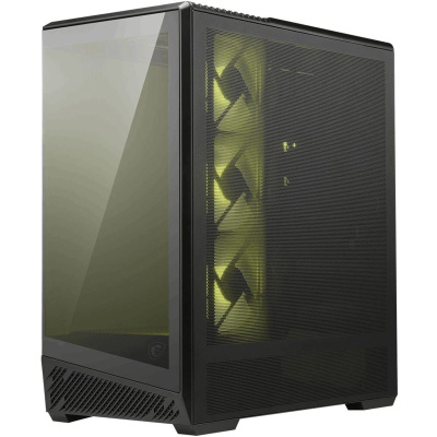 ������ ��� �� MSI MAG PANO 130R PZ 2xUSB 3.2 Gen 1, 1xUSB 3.2 Gen2 Type-C, 3x120mm ARGB Reverse Blade Fan, 1x120mm ARGB Fan, 1 to 3 Fan PWM Splitter, Tempered Glass Window