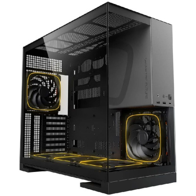 ������ Geometric Future Model 5 Black Gray with fans / mid tower, E-ATX / 5x140mm ARGB fans / 1AM5WKBK02100
