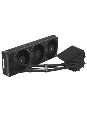 ������� �������� ���������� Thermalright Wonder Vision 360 Turbo ARGB Soc-AM5/AM4/1200/1700/1851 ������ 4-pin 28.1dB Al LCD Ret (W-VISION-TURBO-360-BL-ARGB)