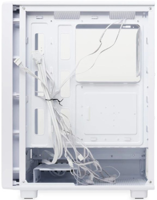 ������ �� ��� ����� ������� HSPD M510, Mesh Mid Tower, White, M510-TGWH-ARGB