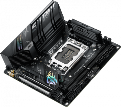   ASUS ROG STRIX B660-I GAMING WIFI Socket 1700, Intel B660, 2xDDR5, PCI-E 5.0, 2500 /, Wi-Fi, Bluetooth, 3xUSB 3.2 Gen1, USB 3.2 Gen1 Type-C, USB 3.2 Gen2x2 Type-C, HDMI, DisplayPort, , Mini-ITX