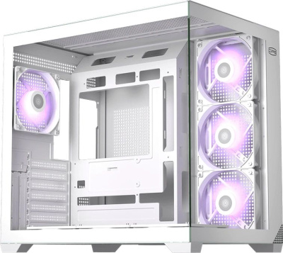 ������ ��� ����� ������� PCCooler C3T700 ARGB WH, Midi-Tower, TG
