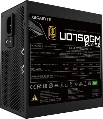 ���� ������� Gigabyte GP-UD750GM PG5, 750��, 120��, ������, retail
