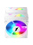 ����� 1STPLAYER CRYO CY12L-D White / 6HPx6mm, dual tower, 2x120mm ARGB fans, 750-1900 RPM, 57.6 CFM, 38.2 dBA / CY12L-D-WH