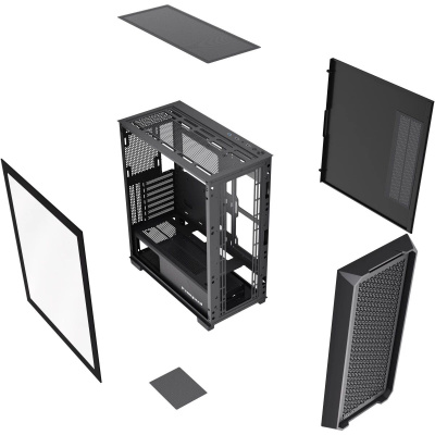 ������ HSPD F750-TGBK Black
