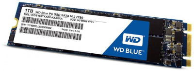 SSD ���� Western Digital Blue M.2 1Tb SATA III TLC (WDS100T2B0B)