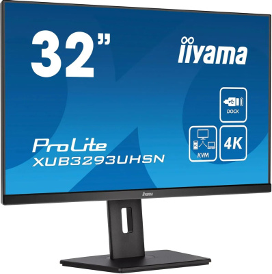 ������� Iiyama 31.5" XUB3293UHSN-B5 ������ IPS LED