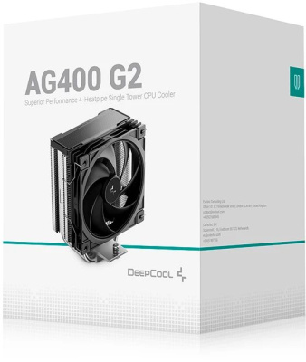 ����� ��� ���������� Deepcool AG400 G2 Soc-AM5/AM4/1200/1700/1851 �����������/������ 4-pin 220W Ret (R-AG400-BKNPMG2-G)
