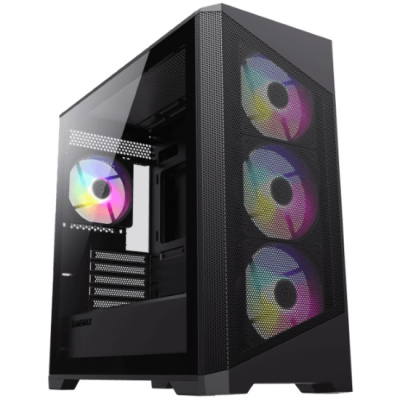   Gamemax Destroyer MB mATX case, black, w/o psu