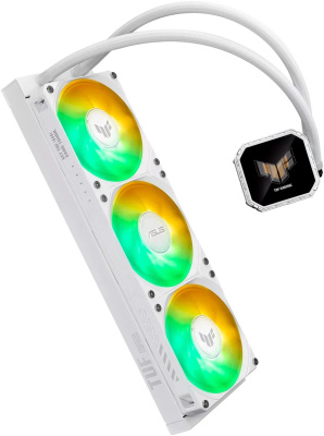 ������� ����������� ���������� ASUS TUF Gaming LC III 360 ARGB LCD White (90RC01A2-B0EAY0)